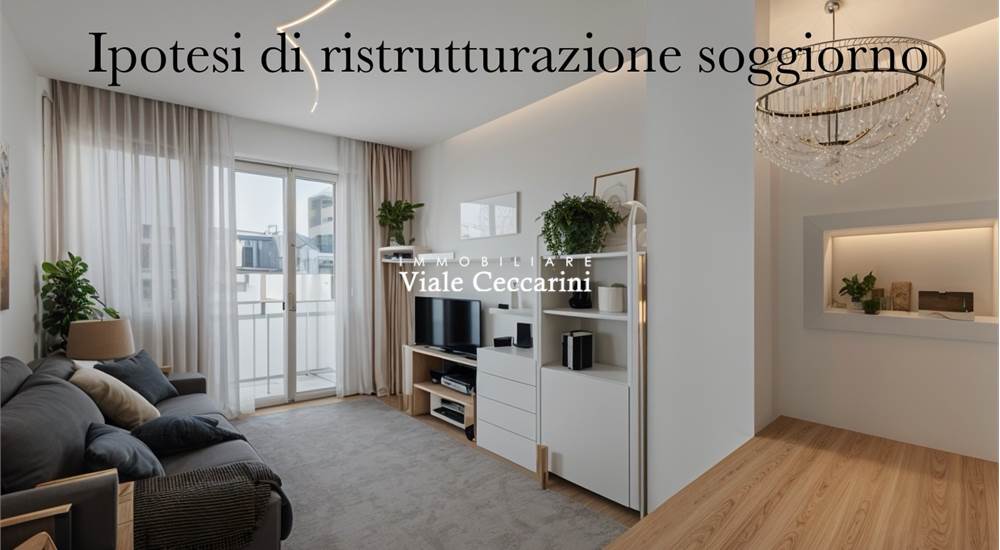 Ipotesi di ristrutturazione soggiorno 