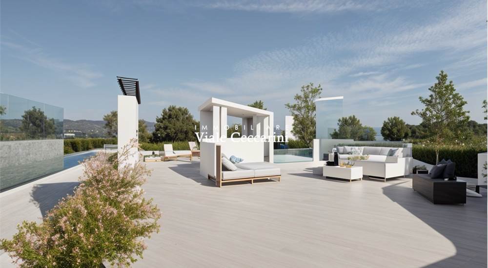 Render: ipotesi di restyling solarium