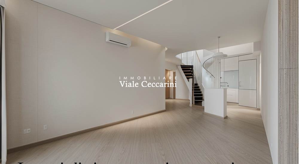 Render: ipotesi di restyling soggiorno