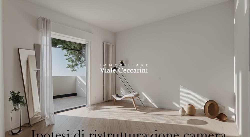 Render: ipotesi di restyling camera doppia