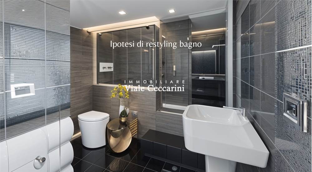 Render: ipotesi di restyling bagno