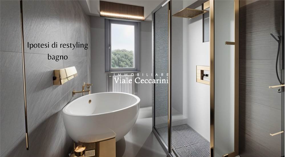 Render: ipotesi di restyling bagno
