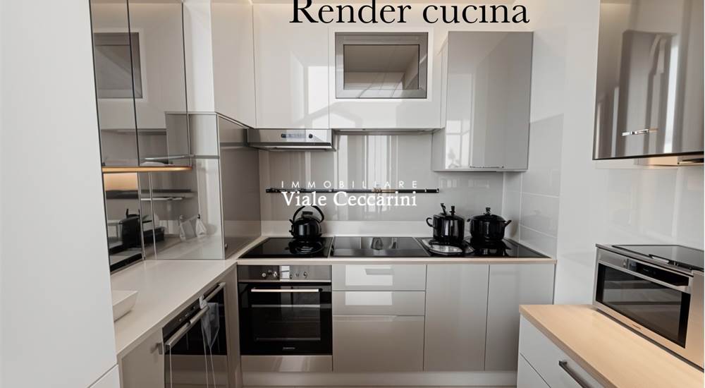 Render cucina - ipotesi di restyling